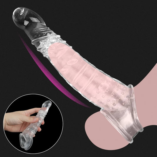 Penis Extender Sleeve Silicone